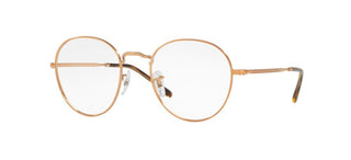 Ray-Ban ROUND METAL II RX 3582V unisex Rose gold Round Eyeglasses