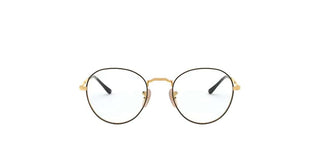 Ray-Ban ROUND METAL II RX 3582V unisex Black Round Eyeglasses