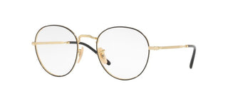 Ray-Ban ROUND METAL II RX 3582V unisex Black Round Eyeglasses
