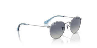 Ray-ban Round Metal Junior Rj 9547s Unisex Silver Round Sunglasses