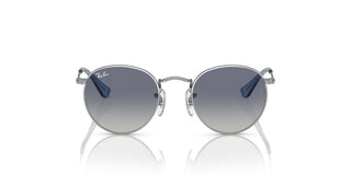 Ray-ban Round Metal Junior Rj 9547s Unisex Silver Round Sunglasses