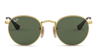 Ray-Ban ROUND METAL JUNIOR RJ 9547S children Gold Round Sunglasses
