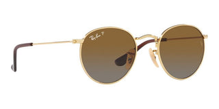 Ray-Ban ROUND METAL JUNIOR RJ 9547S unisex Gold Round Sunglasses