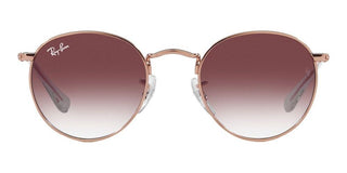 Ray-Ban ROUND METAL JUNIOR RJ 9547S unisex Rose gold Round Sunglasses