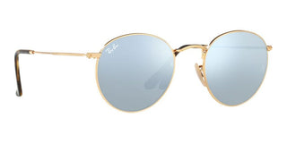 Ray-Ban ROUND METAL RB 3447N unisex Gold Round Sunglasses