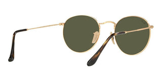 Ray-Ban ROUND METAL RB 3447N unisex Gold Round Sunglasses