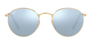 Ray-Ban ROUND METAL RB 3447N unisex Gold Round Sunglasses