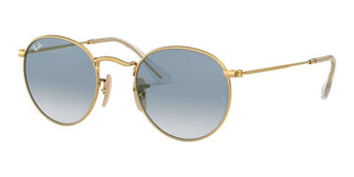 Ray-Ban ROUND METAL RB 3447N men Gold Round Sunglasses