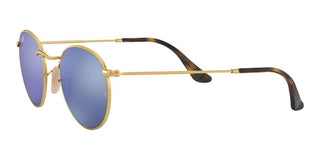 Ray-Ban ROUND METAL RB 3447N unisex Gold Round Sunglasses