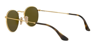 Ray-Ban ROUND METAL RB 3447N unisex Gold Round Sunglasses