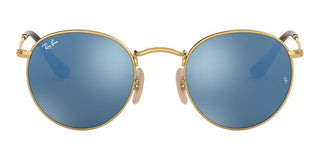 Ray-Ban ROUND METAL RB 3447N unisex Gold Round Sunglasses