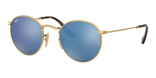 Ray-Ban ROUND METAL RB 3447N unisex Gold Round Sunglasses