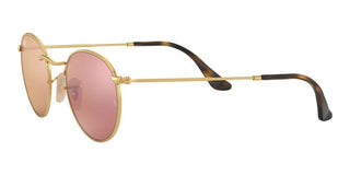Ray-Ban ROUND METAL RB 3447N unisex Gold Round Sunglasses