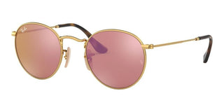 Ray-Ban ROUND METAL RB 3447N unisex Gold Round Sunglasses