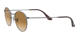 Ray-Ban ROUND METAL RB 3447N men Ruthenium Round Sunglasses