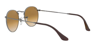 Ray-Ban ROUND METAL RB 3447N men Ruthenium Round Sunglasses