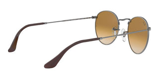 Ray-Ban ROUND METAL RB 3447N men Ruthenium Round Sunglasses