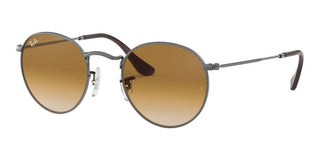 Ray-Ban ROUND METAL RB 3447N men Ruthenium Round Sunglasses