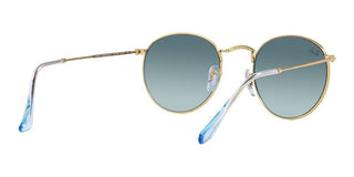 Ray-Ban ROUND METAL RB 3447 men Green Round Sunglasses