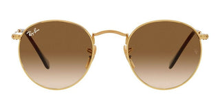 Ray-Ban ROUND METAL RB 3447 men Gold Round Sunglasses