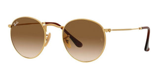 Ray-Ban ROUND METAL RB 3447 men Gold Round Sunglasses