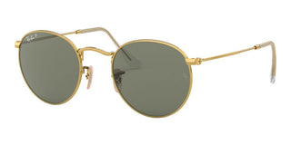 Ray-Ban ROUND METAL RB 3447 unisex Gold Round Sunglasses