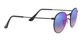 Ray-Ban ROUND METAL RB 3447 unisex Black Round Sunglasses