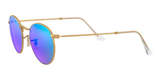 Ray-Ban ROUND METAL RB 3447 unisex Gold Round Sunglasses