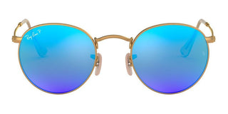Ray-Ban ROUND METAL RB 3447 unisex Gold Round Sunglasses