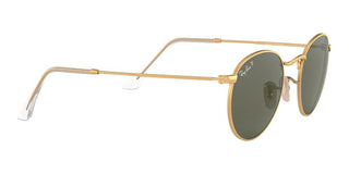 Ray-Ban ROUND METAL RB 3447 unisex Gold Round Sunglasses