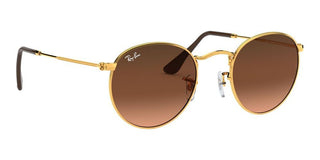 Ray-Ban ROUND METAL RB 3447 unisex Rose gold Round Sunglasses