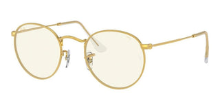Ray-Ban ROUND METAL RB 3447 unisex Gold Round Sunglasses