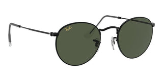 Ray-Ban ROUND METAL RB 3447 unisex Black Round Sunglasses