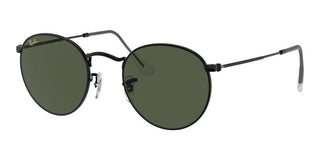 Ray-Ban ROUND METAL RB 3447 unisex Black Round Sunglasses