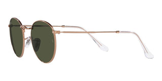 Ray-Ban ROUND METAL RB 3447 men Rose gold Round Sunglasses