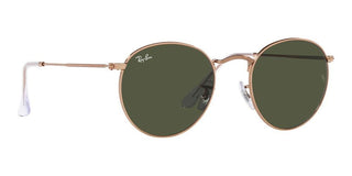 Ray-Ban ROUND METAL RB 3447 men Rose gold Round Sunglasses