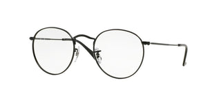 Ray-Ban ROUND METAL RX 3447V unisex Black Round Eyeglasses