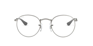Ray-Ban ROUND METAL RX 3447V unisex Ruthenium Round Eyeglasses