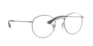 Ray-Ban ROUND METAL RX 3447V unisex Ruthenium Round Eyeglasses