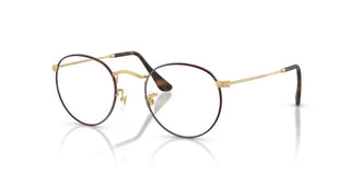 Ray-Ban ROUND METAL RX 3447V unisex Gold Eyeglasses