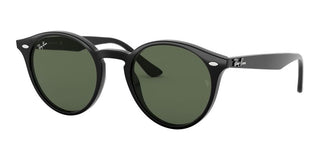 Ray-Ban ROUND RB 2180F ASIAN FIT men Black Round Sunglasses