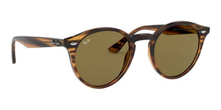 Ray-Ban ROUND RB 2180 men Havana Round Sunglasses