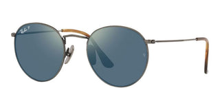 Ray-Ban ROUND RB 8247 unisex Ruthenium Round Sunglasses