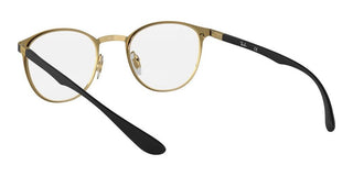 Ray-Ban ROUND RX 6355 unisex Black Geometric Eyeglasses