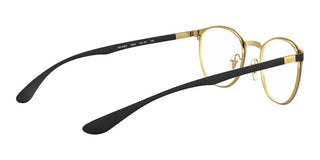 Ray-Ban ROUND RX 6355 unisex Black Geometric Eyeglasses