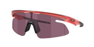 Oakley Rslv Lite Oo 9527d Unisex Red Shield Sunglasses