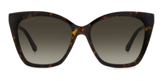Jimmy Choo RUA/G/S women Havana Butterfly Sunglasses