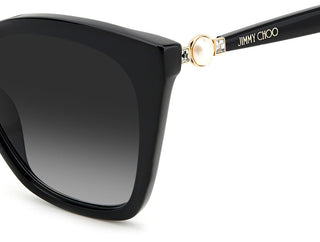 Jimmy Choo RUA/G/S women Black Butterfly Sunglasses