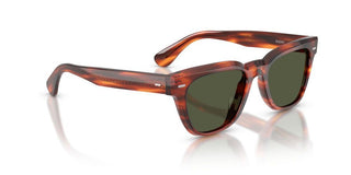 Oliver Peoples RUENY OV 5601SU unisex Havana Squared Sunglasses