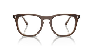 Ray-ban Rx 2210v Unisex Brown Squared Eyeglasses